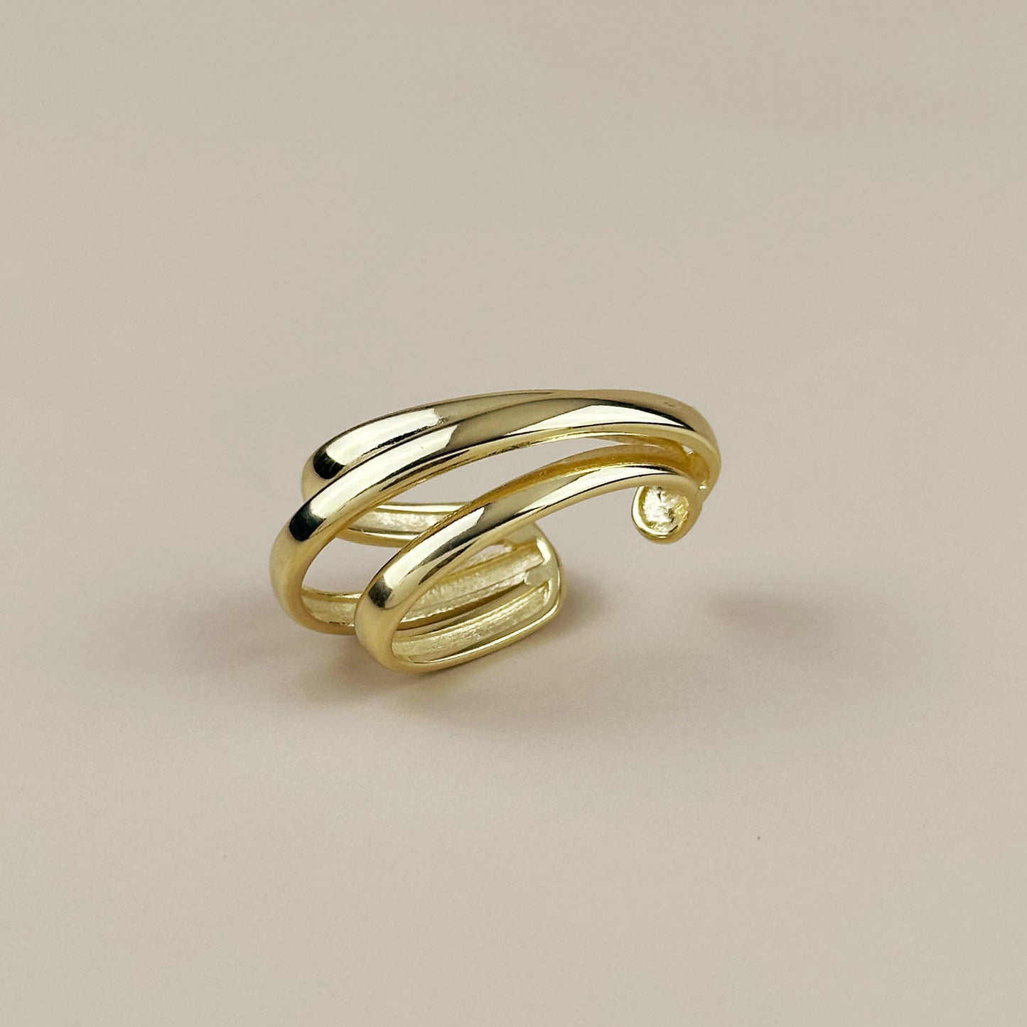 Ear Cuff for Women - Three Line Dainty No Piercing Earring