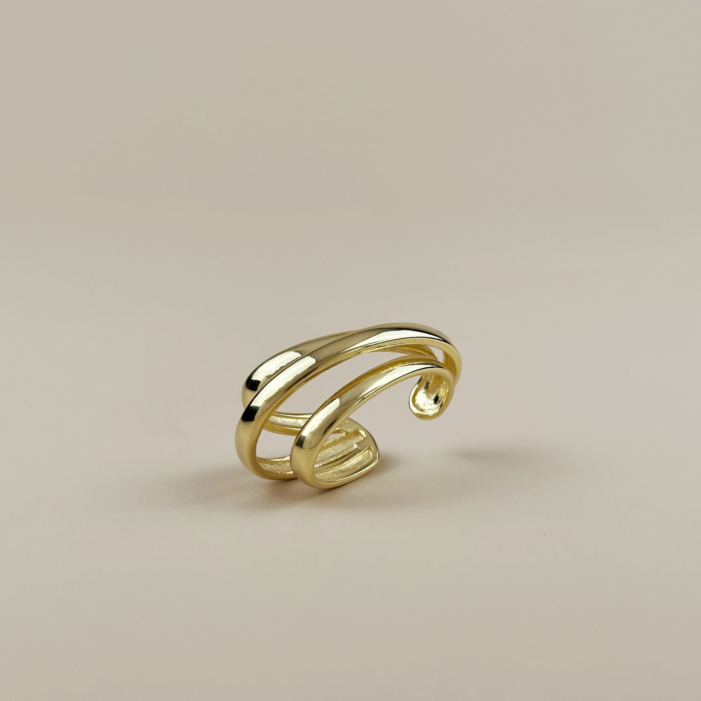 Ear Cuff for Women - Three Line Dainty No Piercing Earring