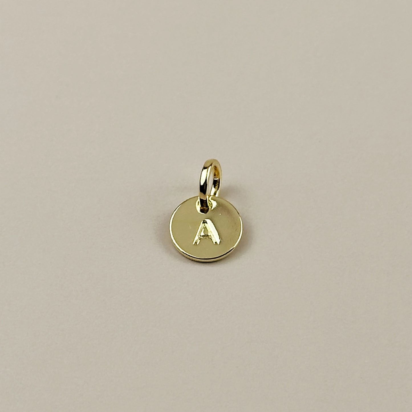 Tiny Initial Letter Charms - 6mm Personalized Jewelry Charms for Necklaces & Bracelets