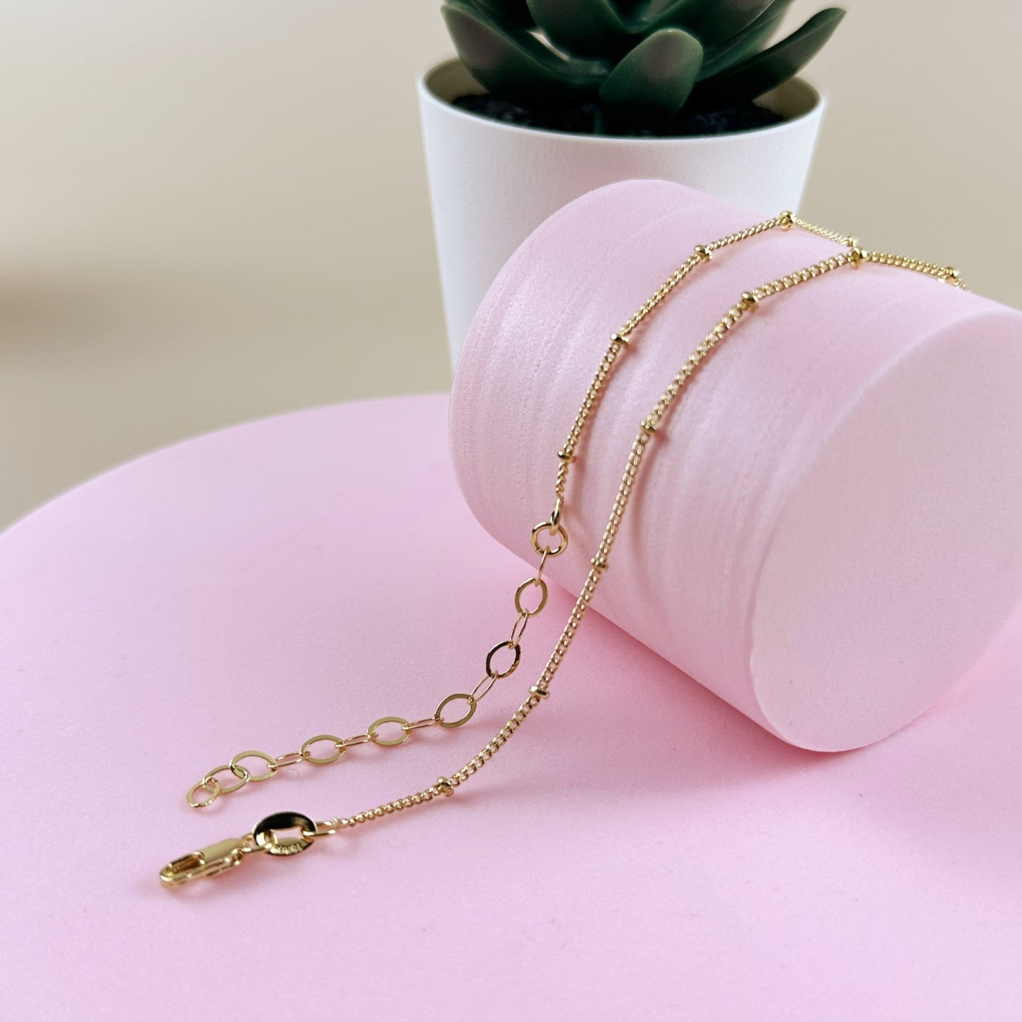 Satellite Chain Bracelet - Minimalist Gold Bracelet for Women