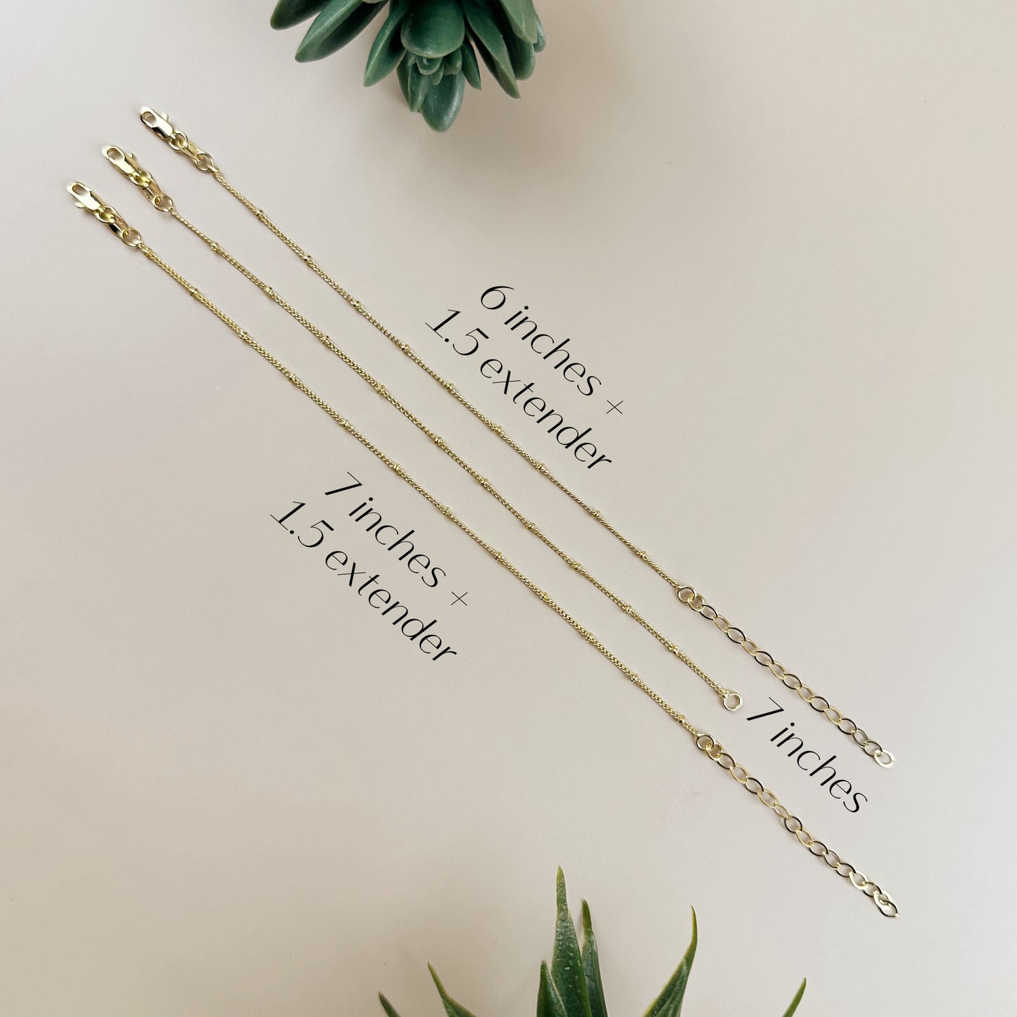 Satellite Chain Bracelet - Minimalist Gold Bracelet for Women