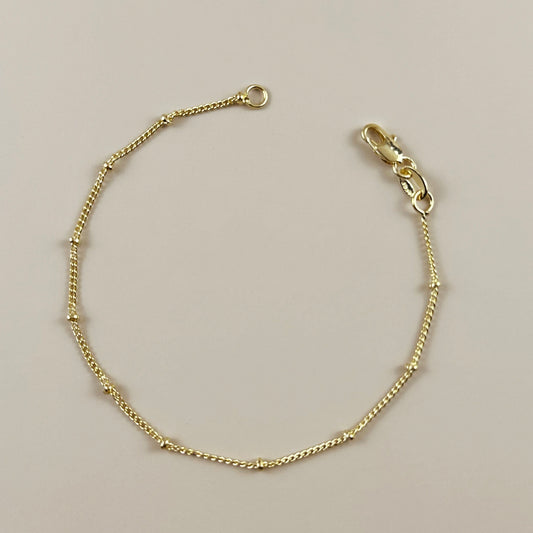 Satellite Chain Bracelet - Minimalist Gold Bracelet for Women