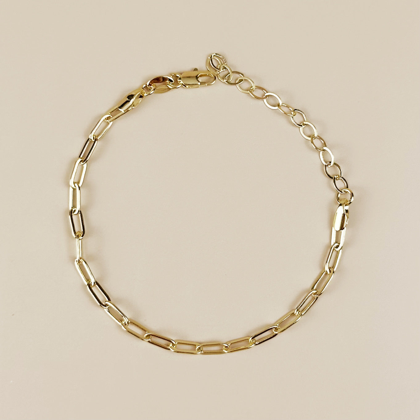 Paperclip Chain Bracelet for Women - Dainty Layering Jewelry