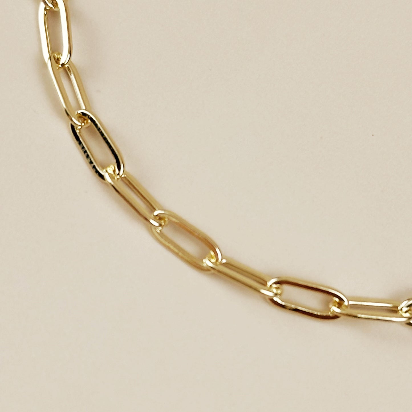 Paperclip Chain Bracelet for Women - Dainty Layering Jewelry
