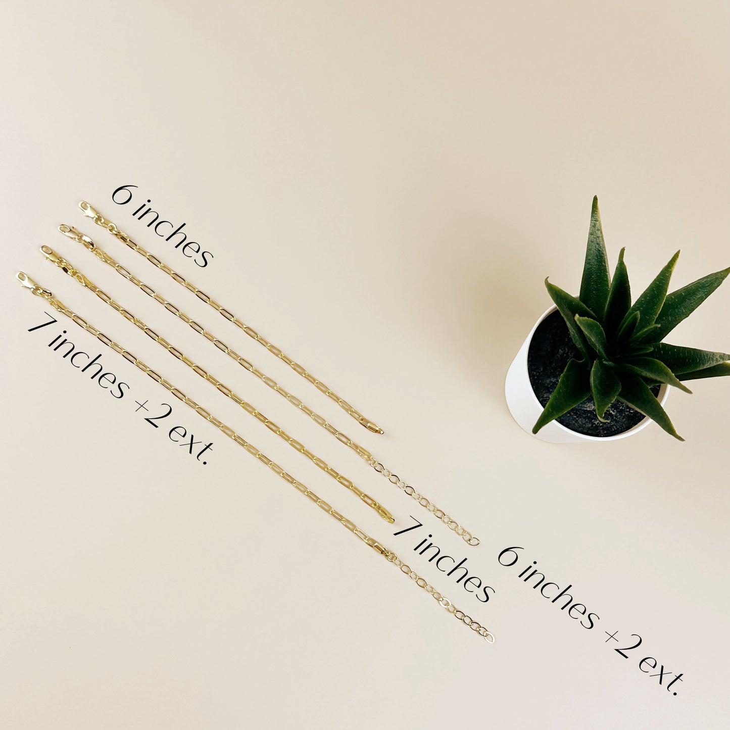 Paperclip Chain Bracelet for Women - Dainty Layering Jewelry