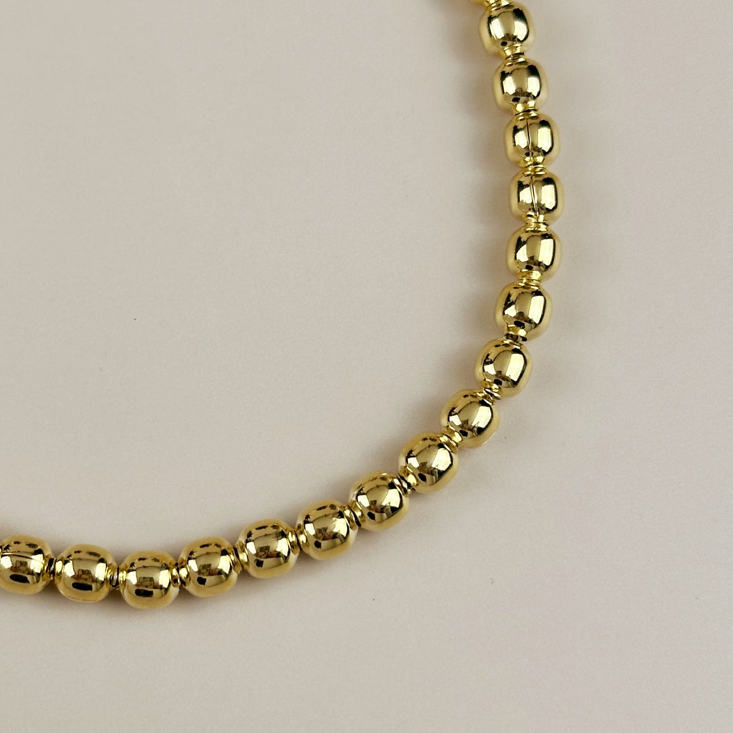 Golden Beaded Bracelet - Effortless Elegance for Every Day