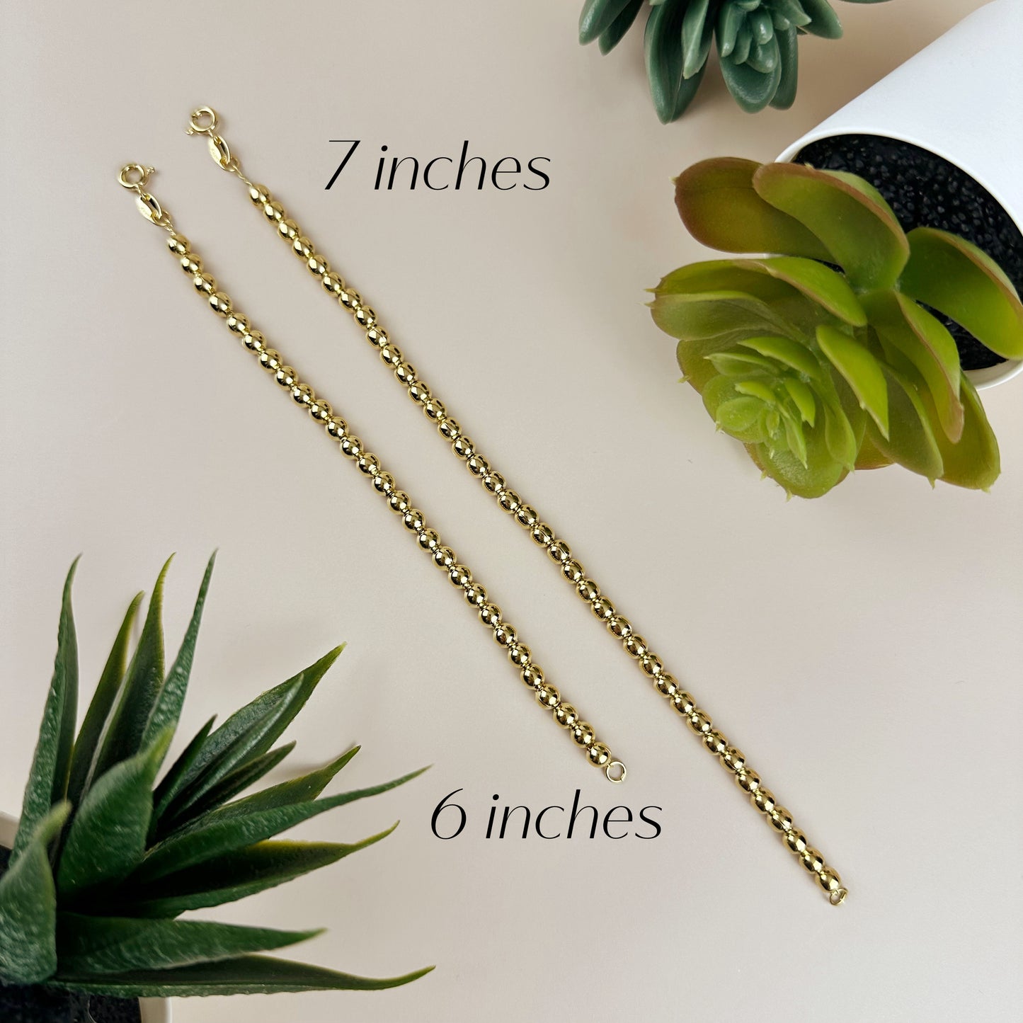 Golden Beaded Bracelet - Effortless Elegance for Every Day