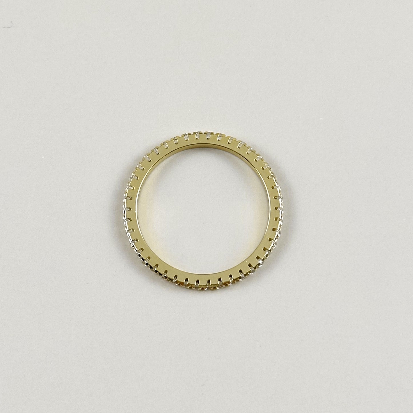 Eternity Ring for Women - Micro CZ Diamond Wedding Band