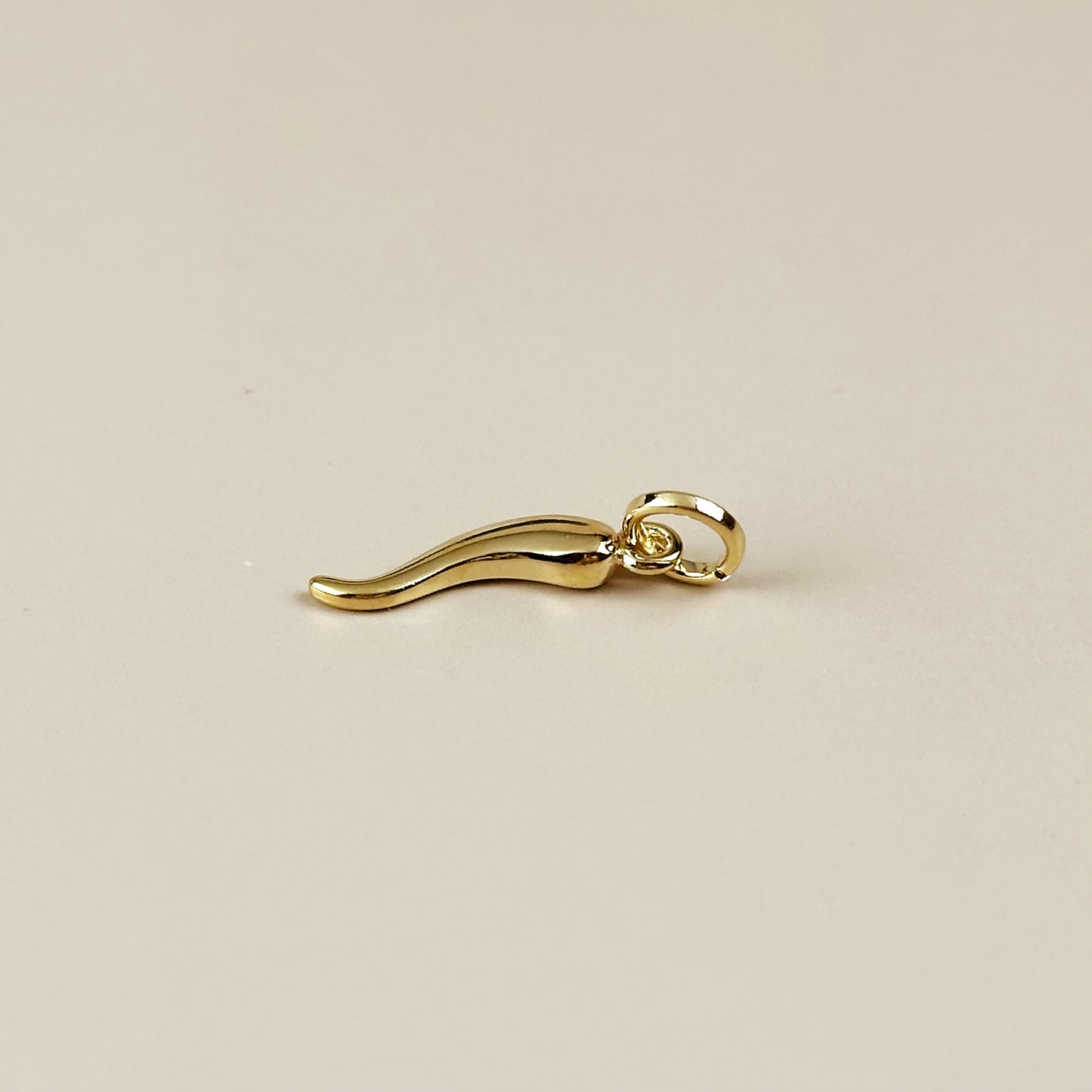 Italian Horn Pendant - Cornicello Charm Necklace