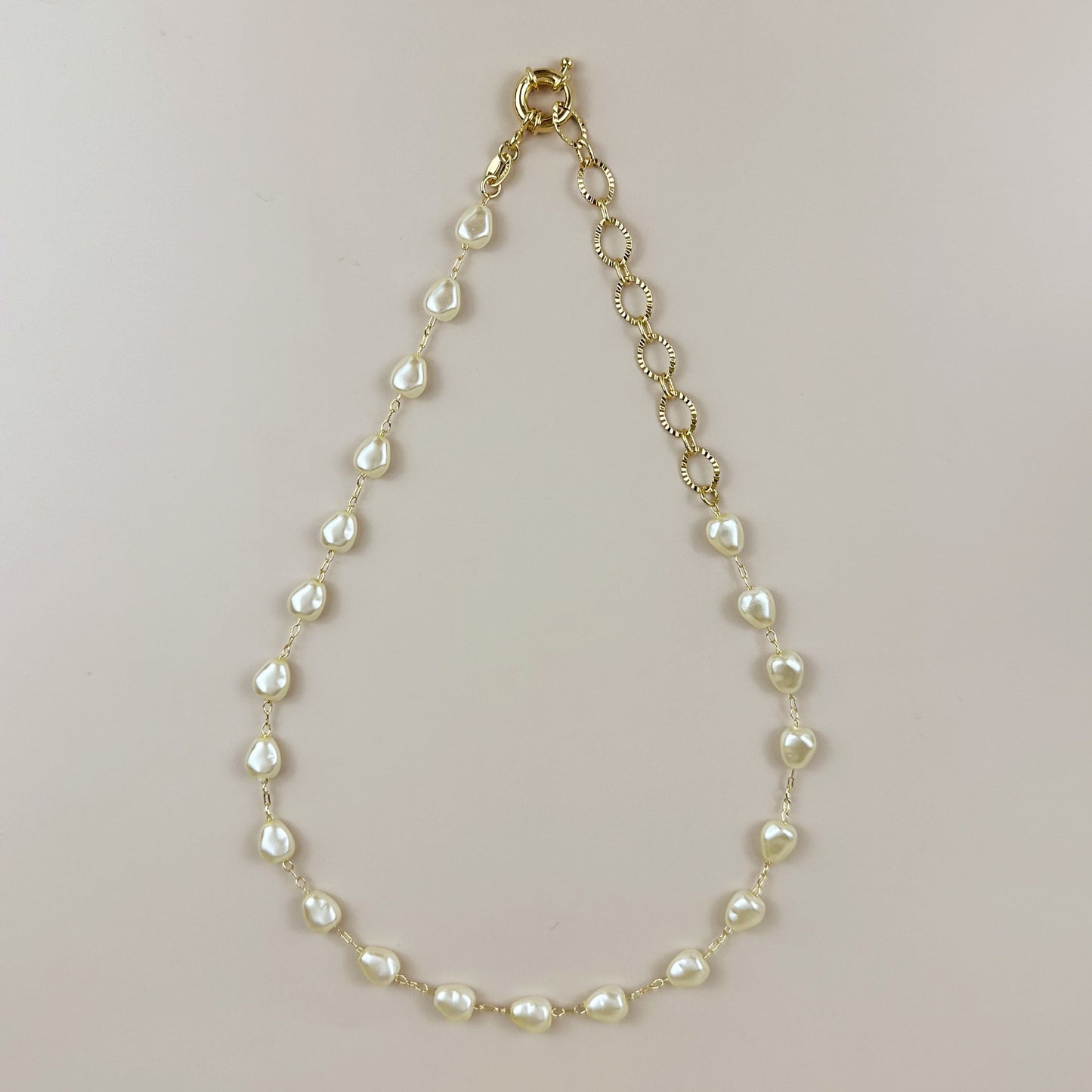 Baroque Pearl Choker Necklace - Fancy Pearl Necklace for Women