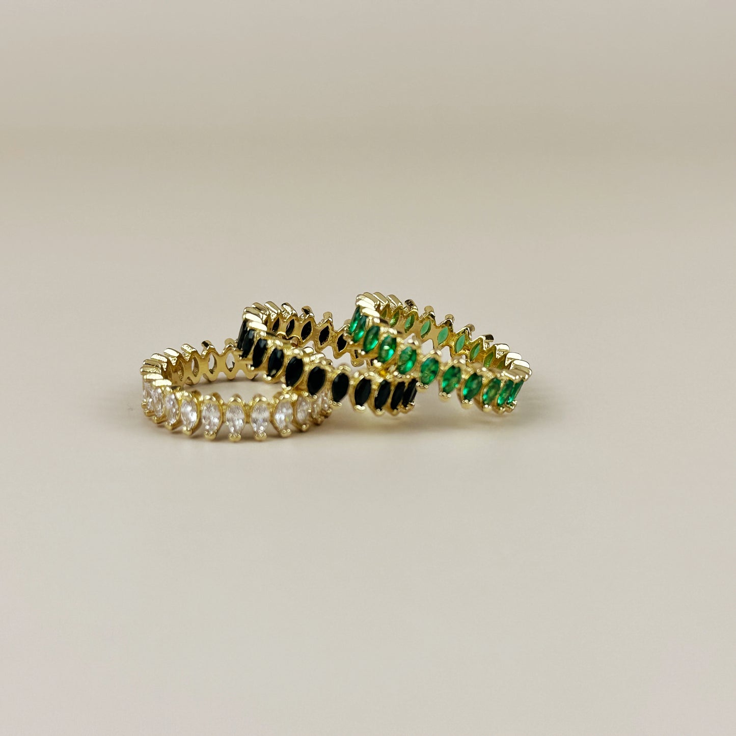 Marquise Eternity Band Ring for Women - CZ Wedding Band