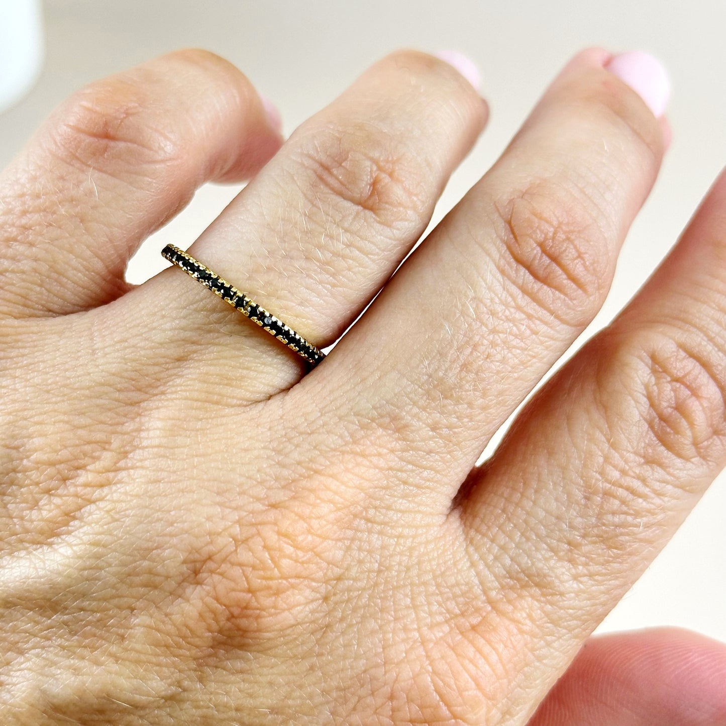 Eternity Ring for Women - Micro CZ Diamond Wedding Band