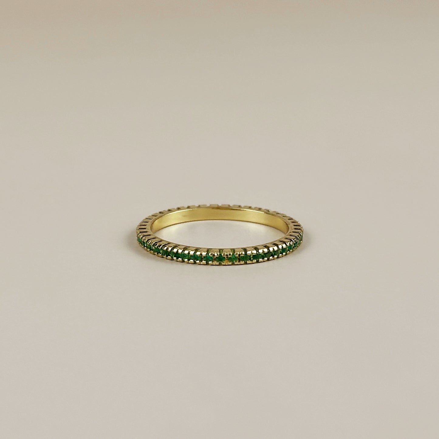 Eternity Ring for Women - Micro CZ Diamond Wedding Band