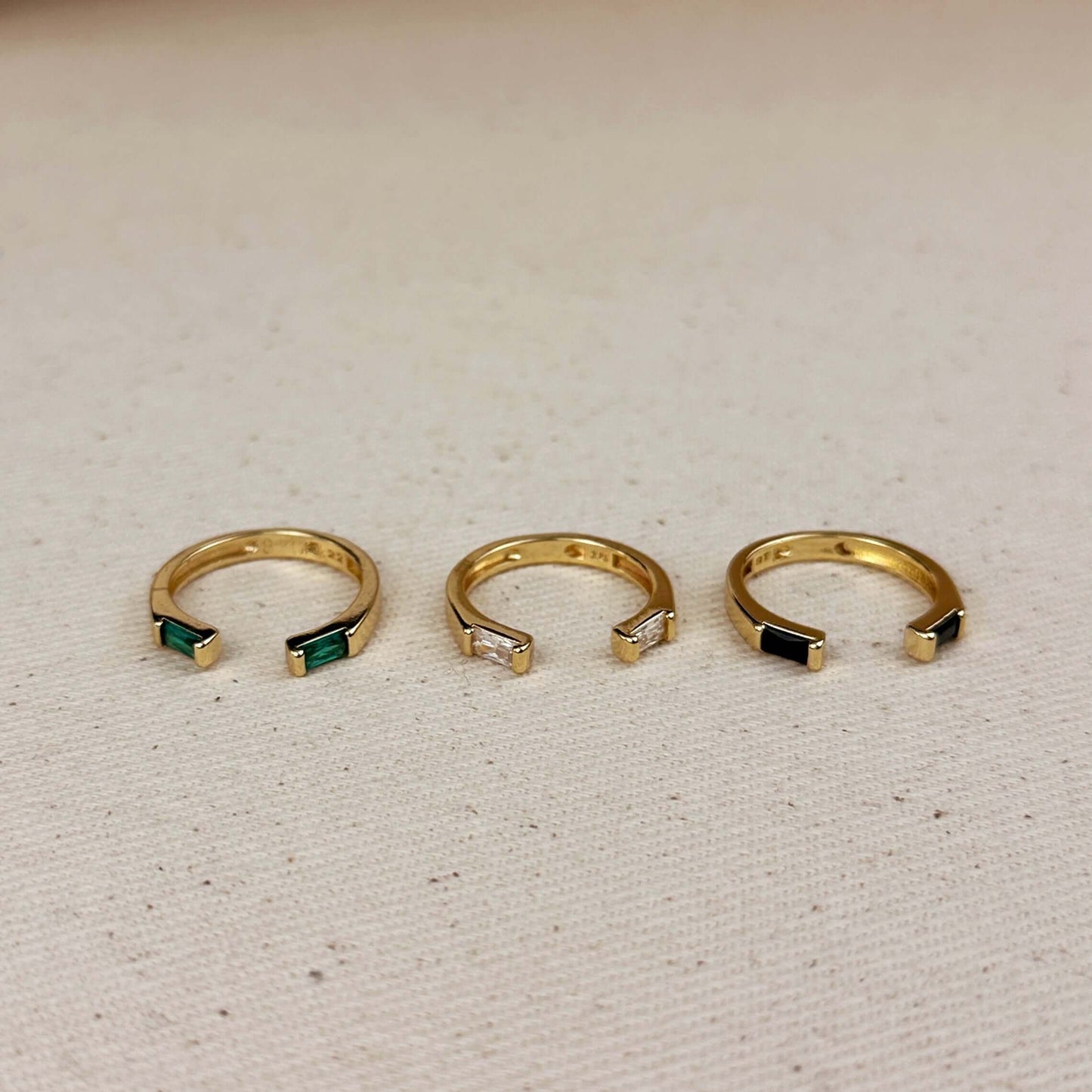 Baguette CZ Band Ring | AAAAA Quality | Stackable Ring for Women