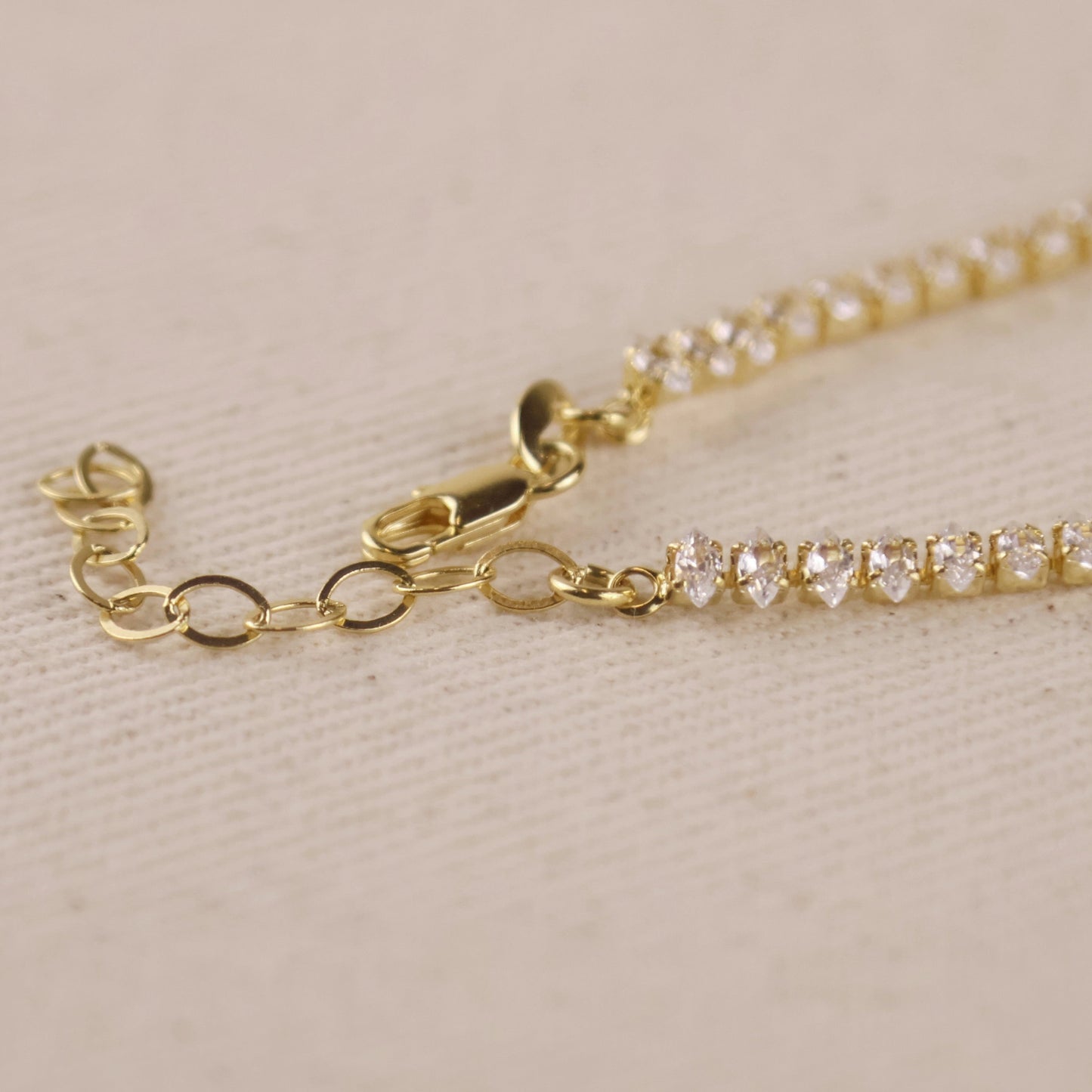Marquise Tennis Bracelet - Sparkly CZ Diamond Bracelet for Women