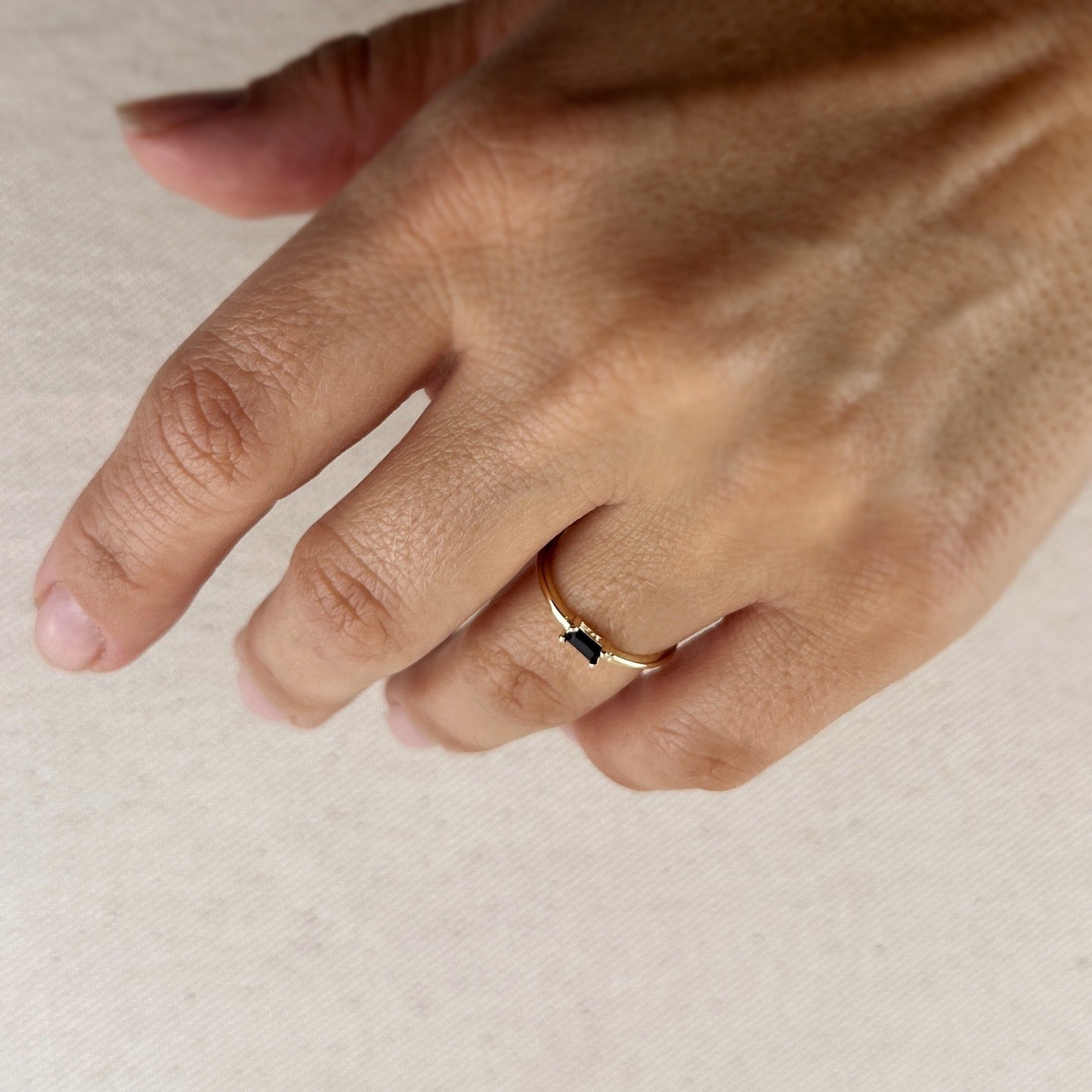 Birthstone Ring - Personalized CZ Stone Ring for Women | All 12 Months Available