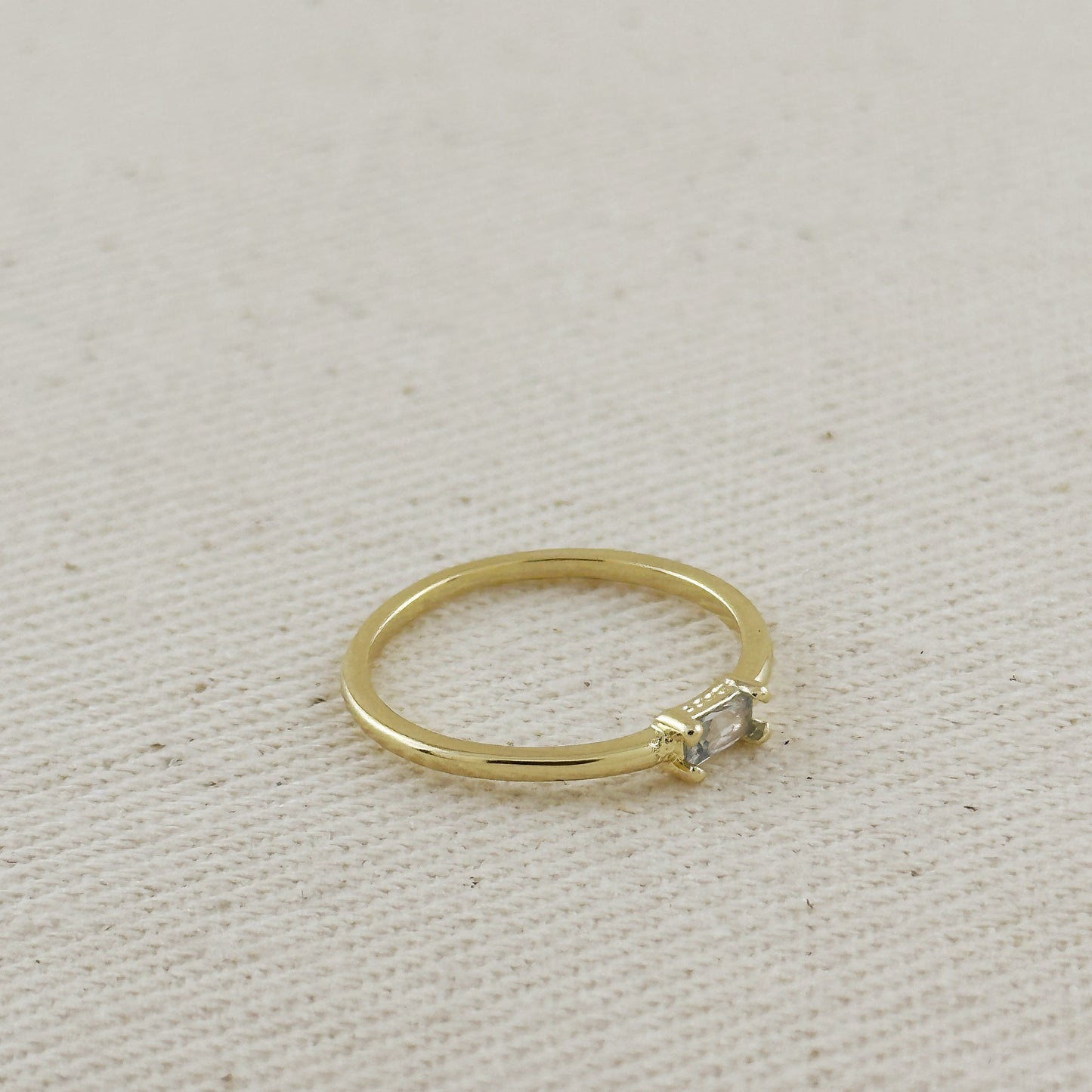 Birthstone Ring - Personalized CZ Stone Ring for Women | All 12 Months Available