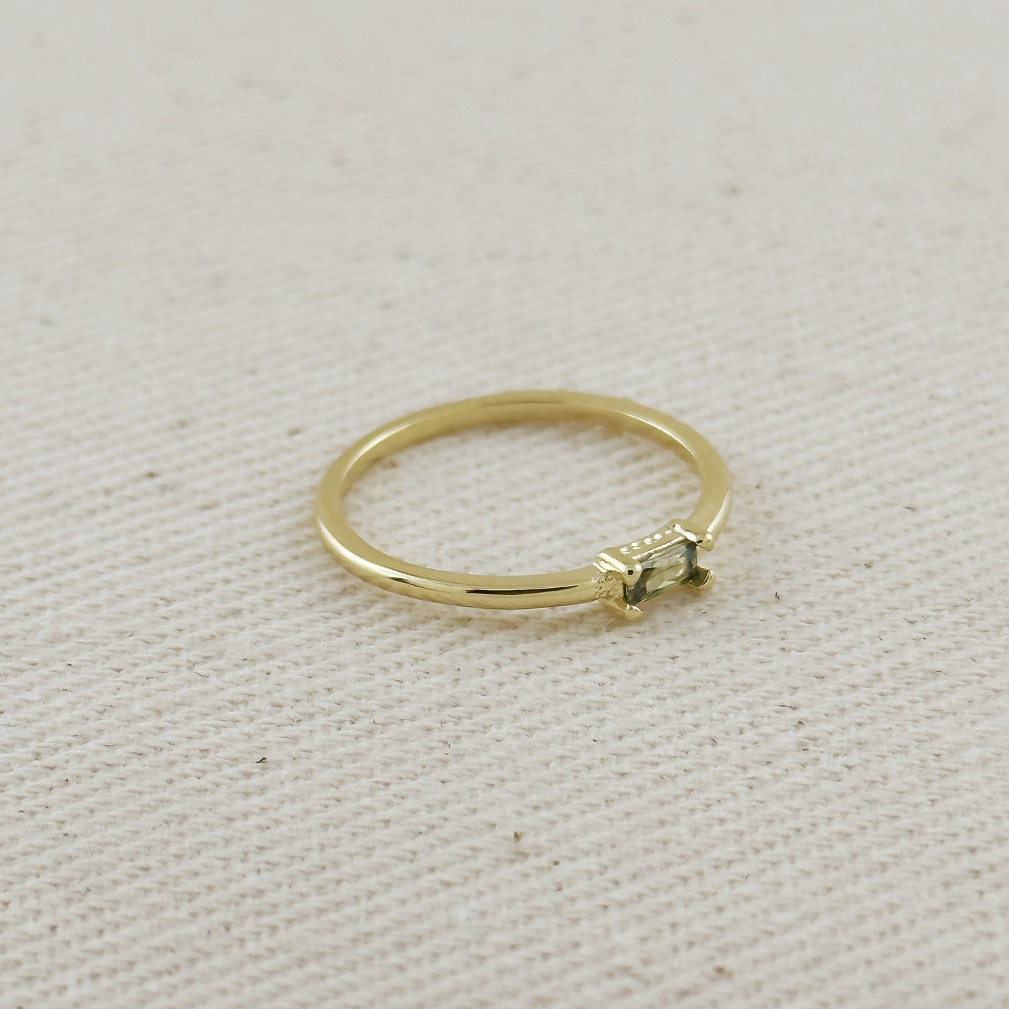 Birthstone Ring - Personalized CZ Stone Ring for Women | All 12 Months Available