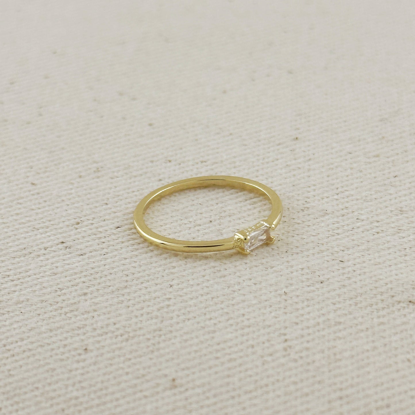 Birthstone Ring - Personalized CZ Stone Ring for Women | All 12 Months Available