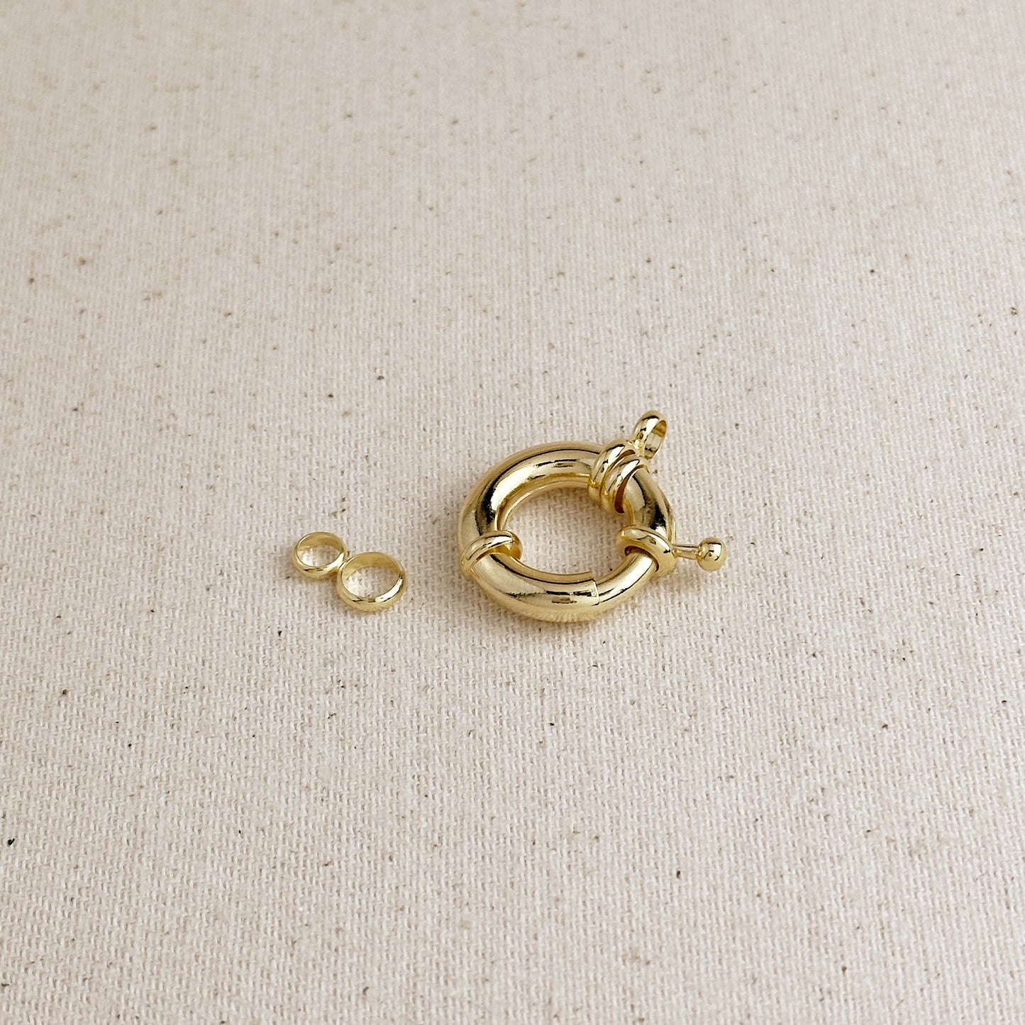 Spring Ring Clasp 21mm - Premium DIY Jewelry Making Supplies
