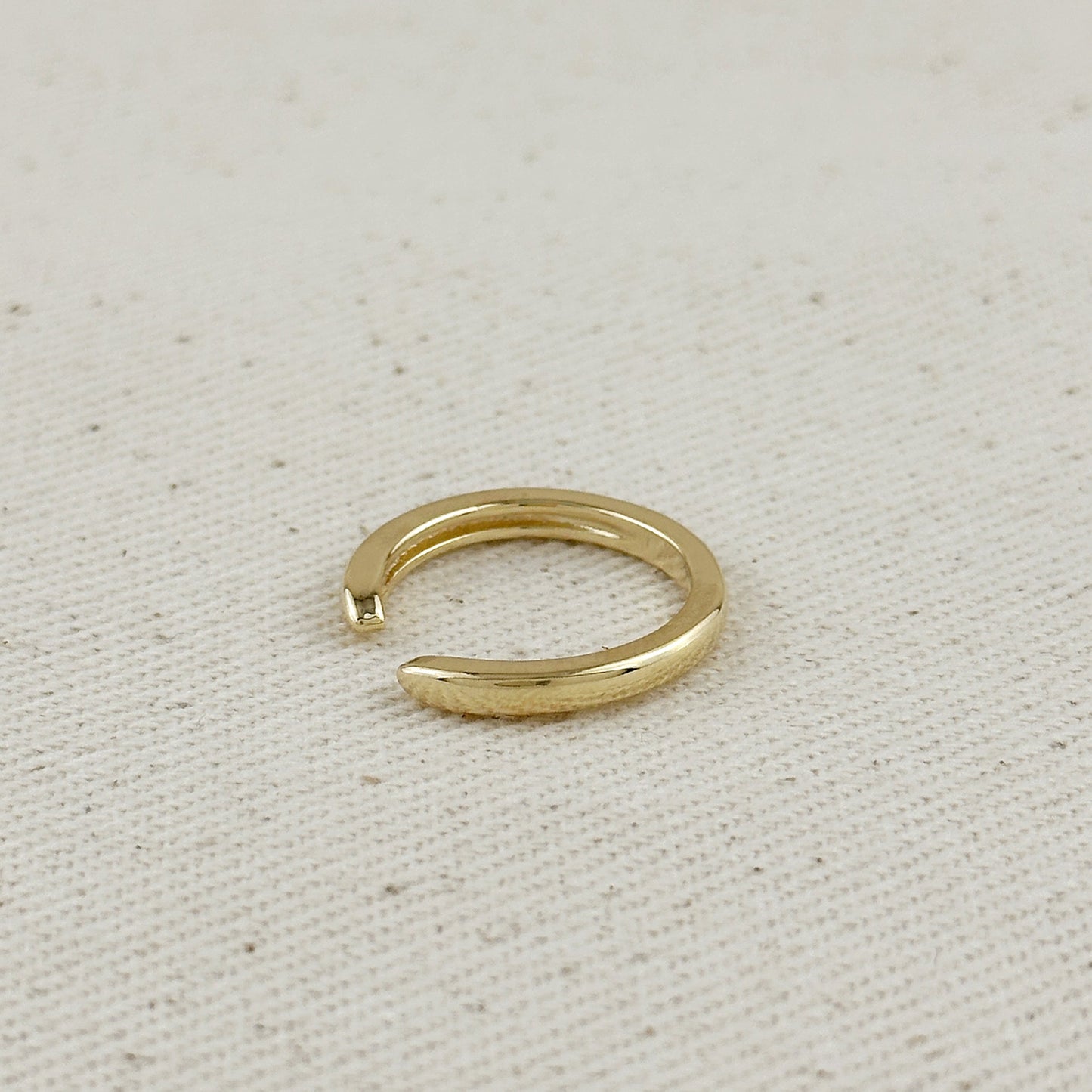 18k Gold Filled Open Top Stackable Ring