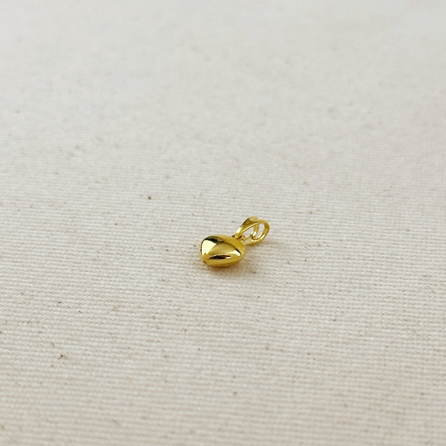 Mini Puffy Heart Charm