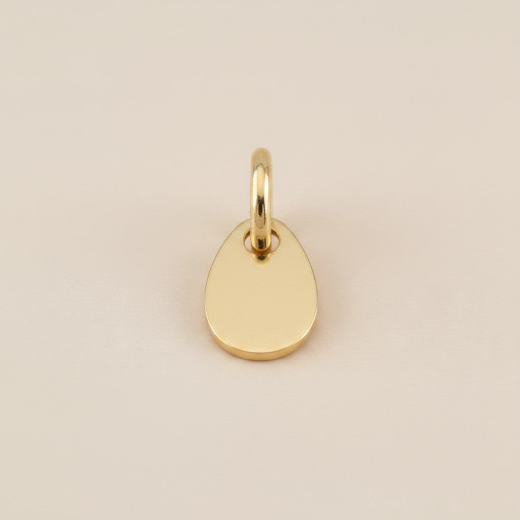 18k Gold Filled Blank Tag Findings | DIY Jewelry Component