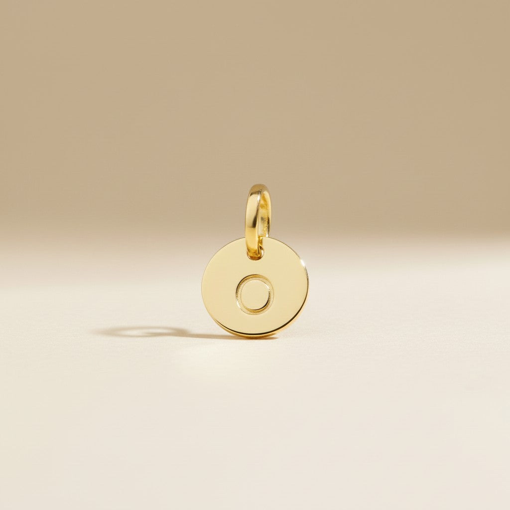 Tiny Initial Letter Charms - 6mm Personalized Jewelry Charms for Necklaces & Bracelets