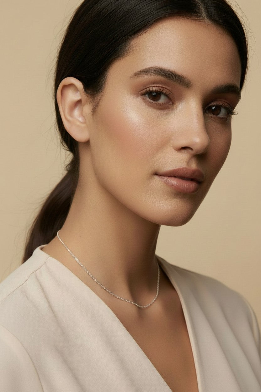Sterling Silver Rolo Chain Necklace — The Chain That Goes With Everything. Forever.