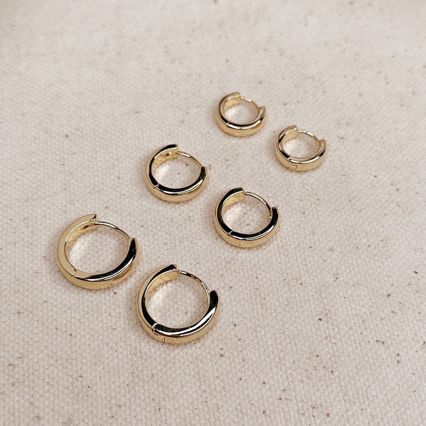 Hoop Earrings for Women - Classic Small Gold Hoops | Hypoallergenic