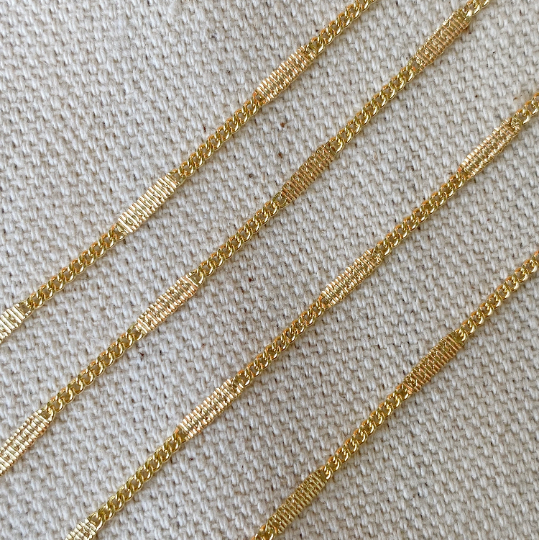 18k Gold Filled Belly Chain 29.5 inches long + 2"extender For Beach, Summer Body Jewelry,