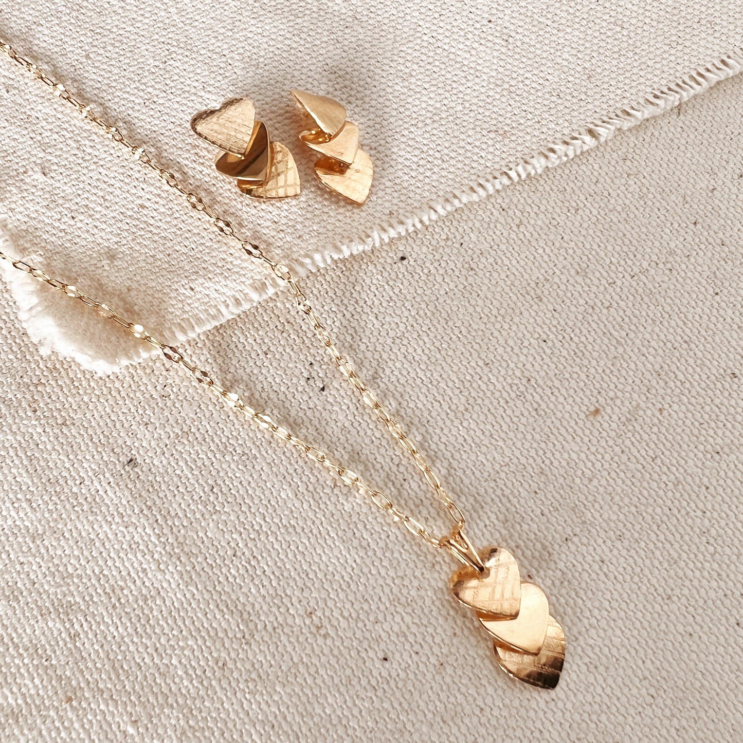 GoldFi 18k Gold Filled Vintage Love Set