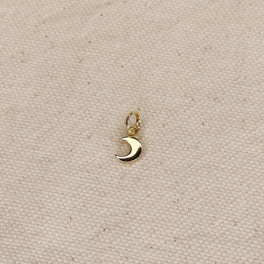 Mini Crescent Moon Charm -  Pendant for Women | Minimalist Celestial Jewelry