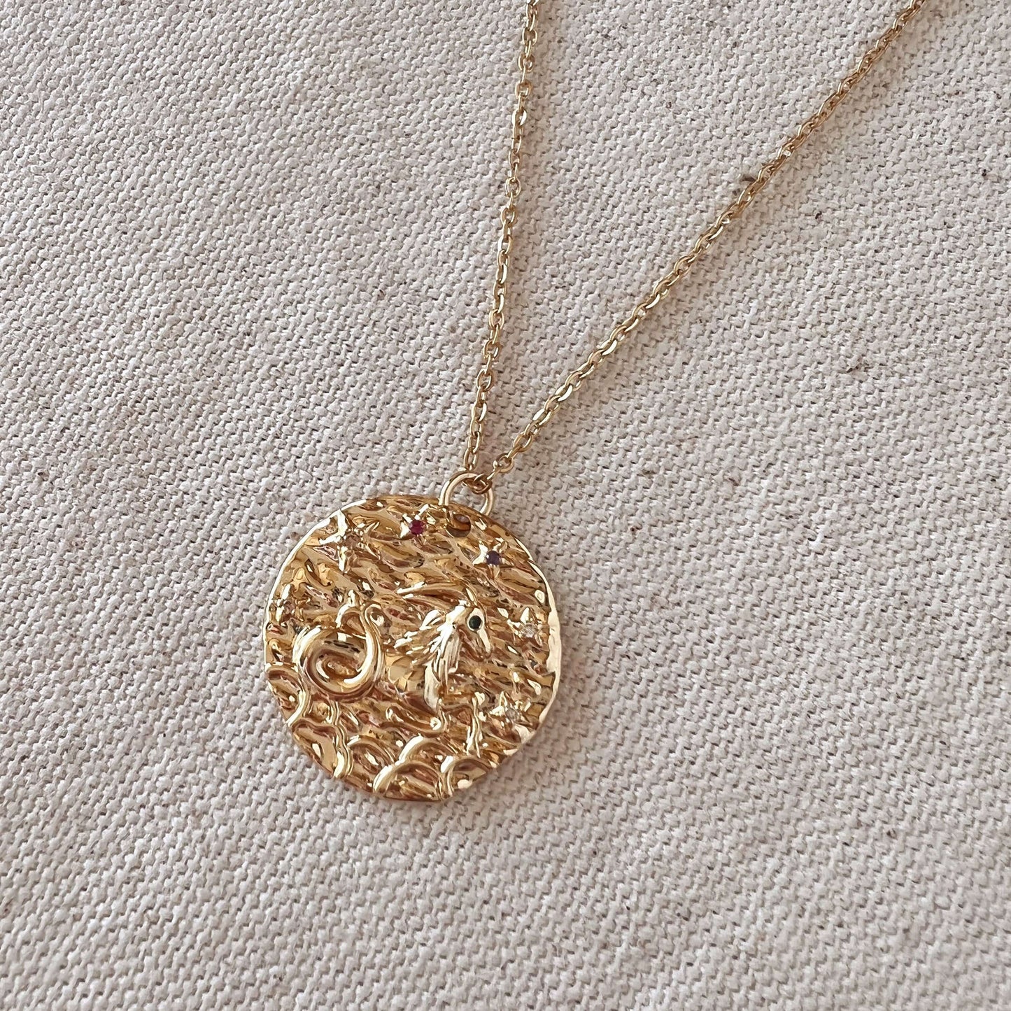GoldFi Capricorn Necklace