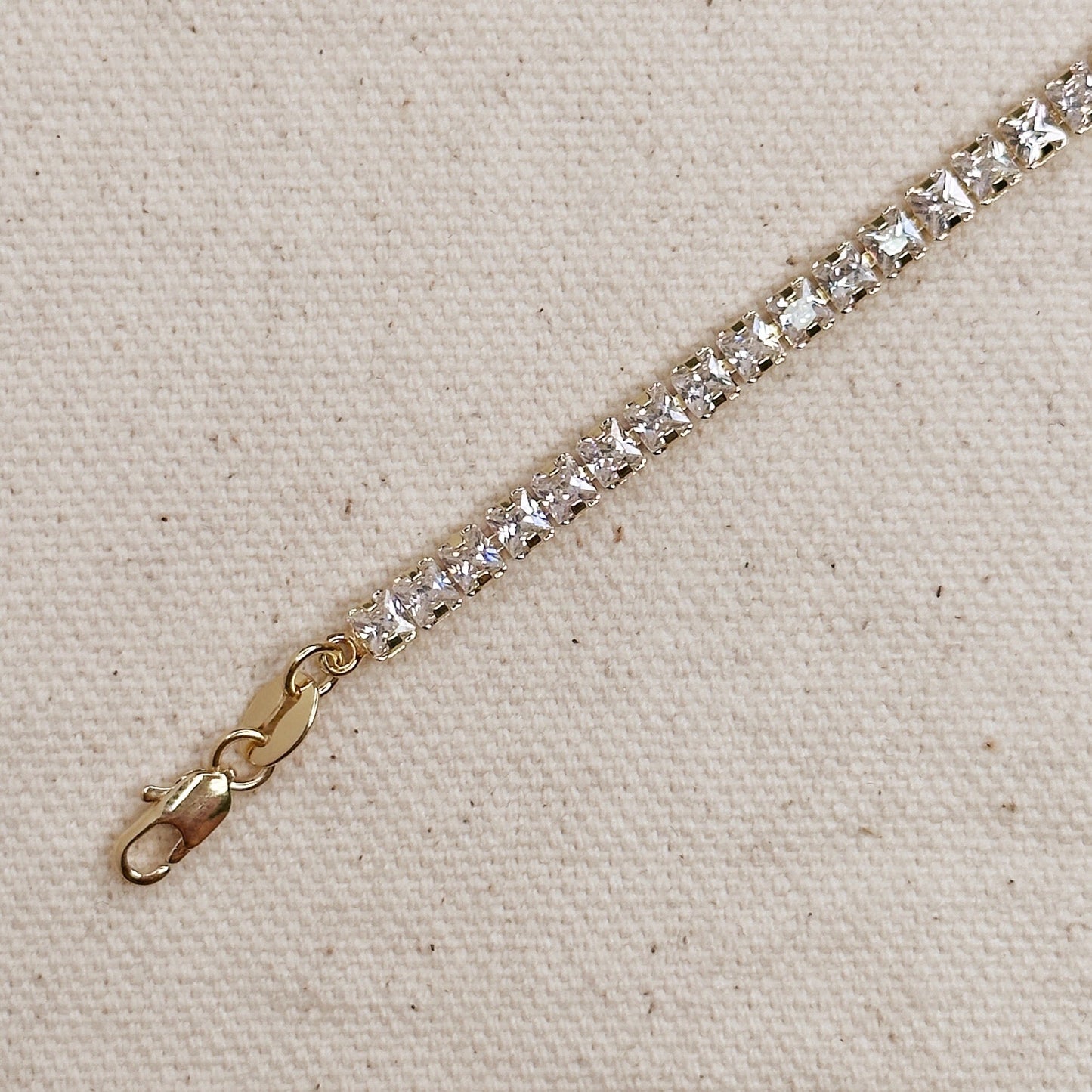CZ Tennis Bracelet for Women - Sparkling Diamond Look Chain | Adjustable Luxury Jewelry