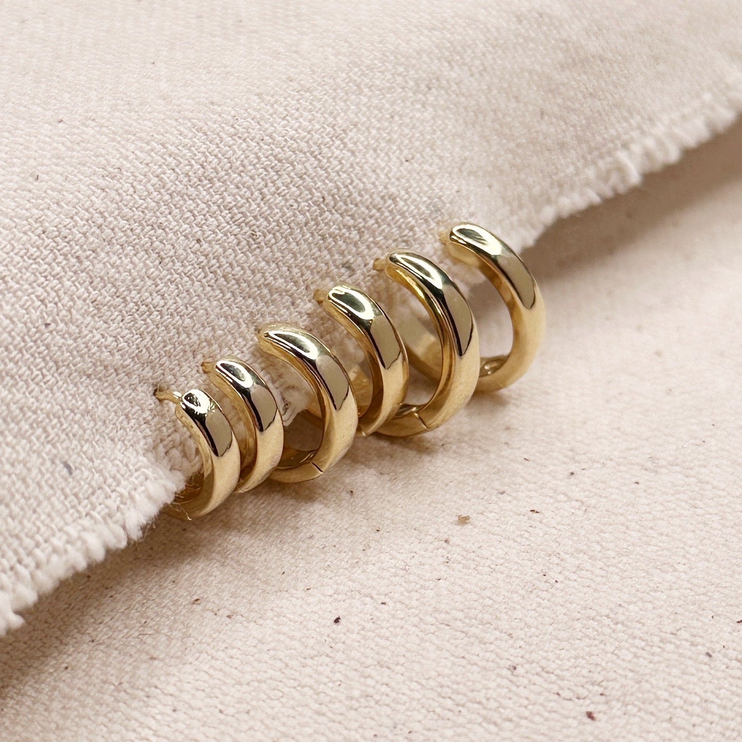 Hoop Earrings for Women - Classic Small Gold Hoops | Hypoallergenic