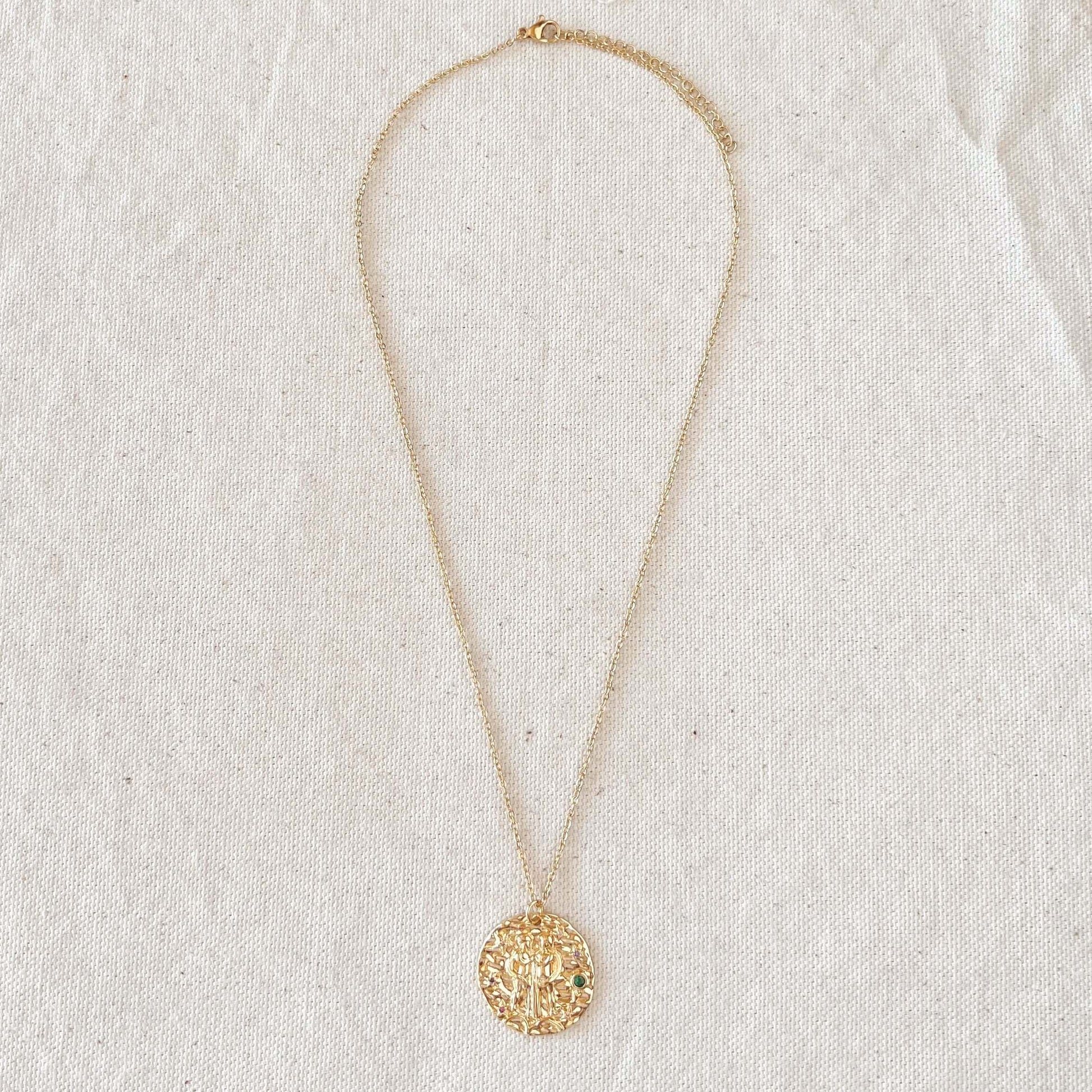 GoldFi Gemni Necklace