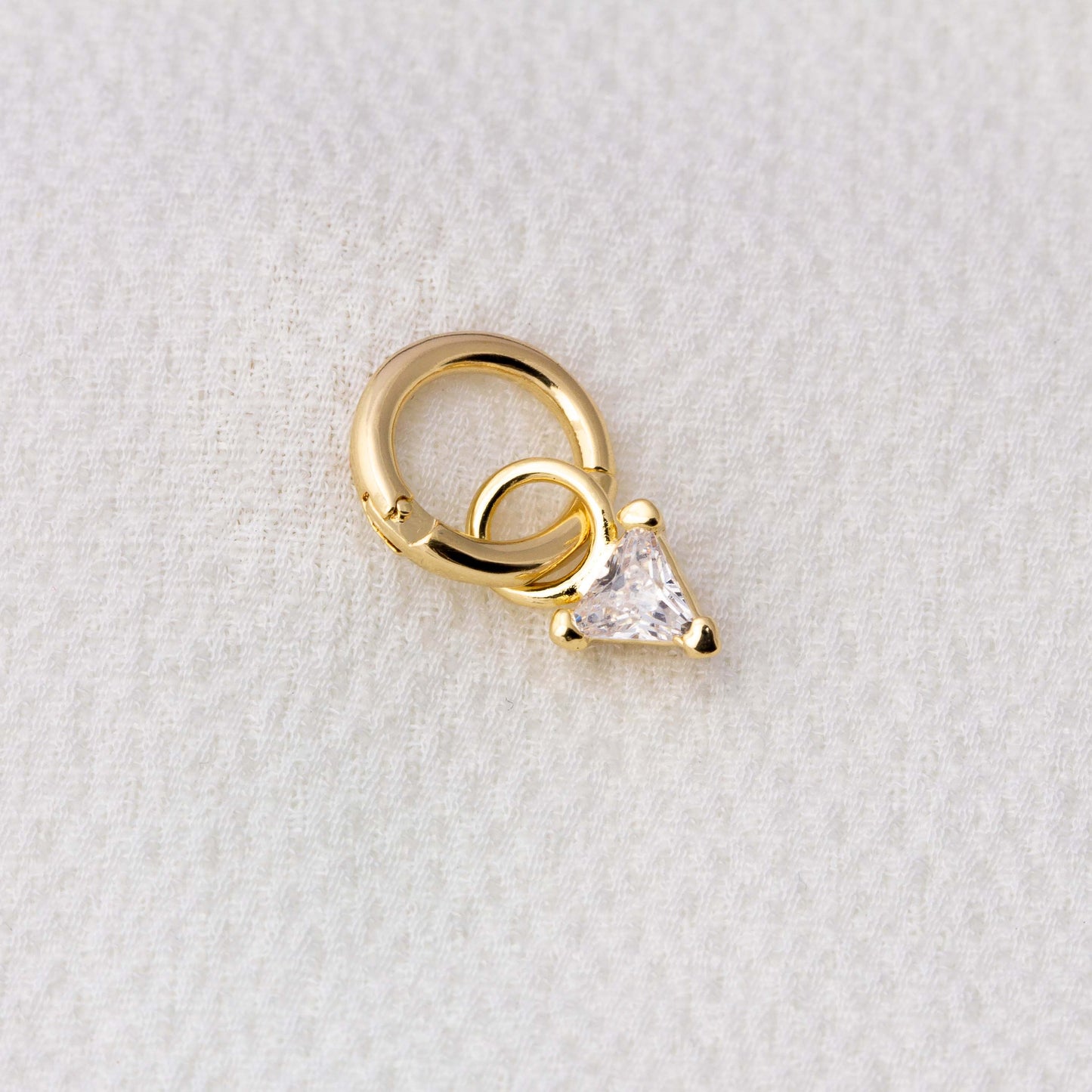 Mini Charm Stack Earrings | Huggie Charms | Dainty Hoop Earrings | Ear Stack Jewelry | Mix and Match Earrings