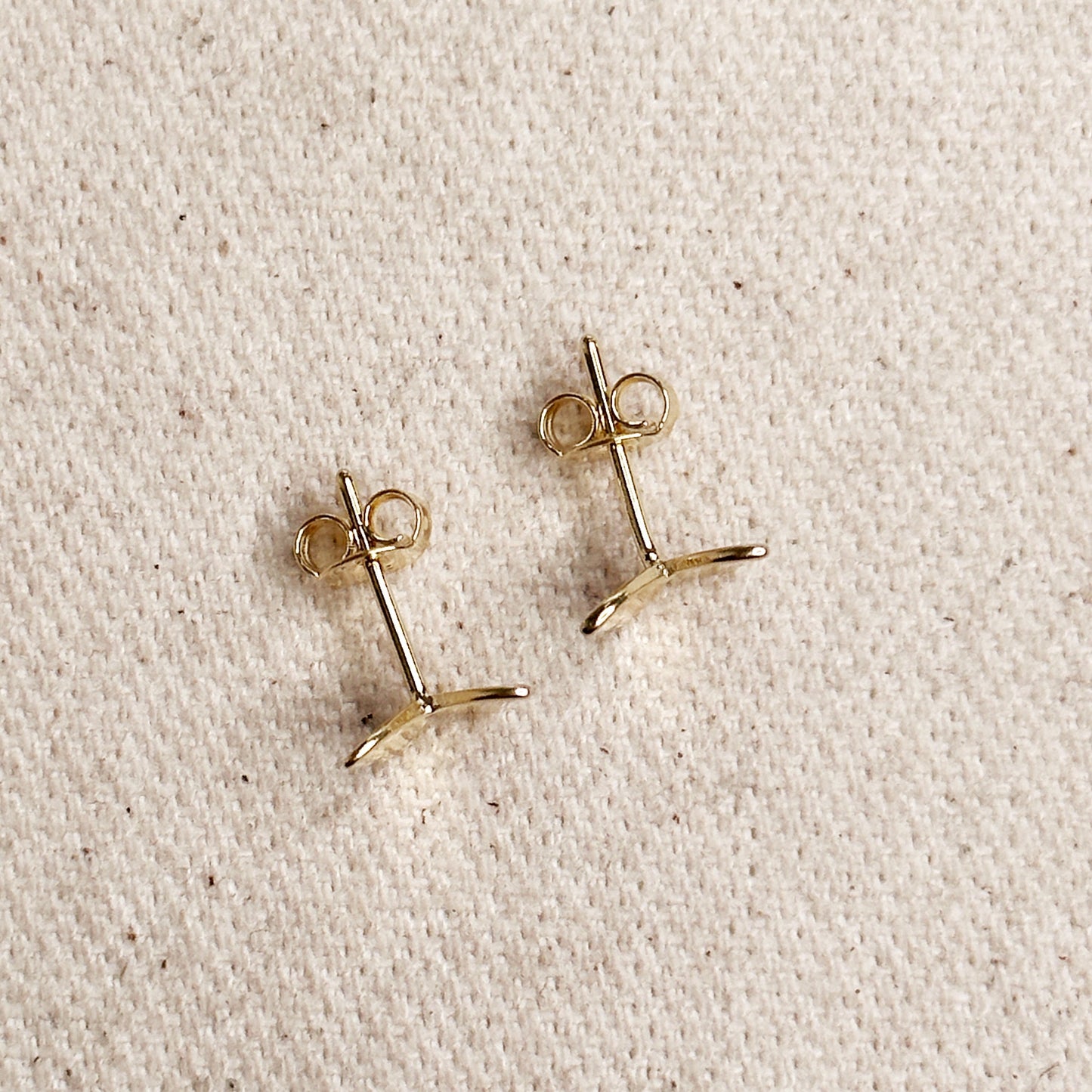 Mini Butterfly Stud Earrings - Dainty Sparkle Earrings for Women