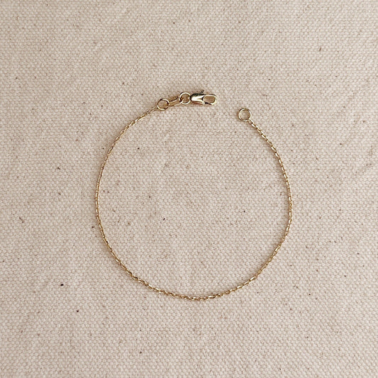 Delicate Chain Bracelet for Women | Dainty Gold Bracelet | Minimalist Everyday Jewelry