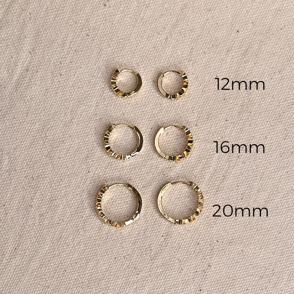 CZ Stars Hoop Earrings for Women - Star Clicker Hoops