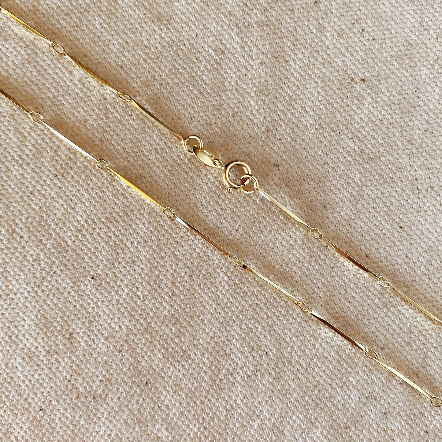 Delicate Curb Chain Necklace - Dainty Layering Jewelry for Women