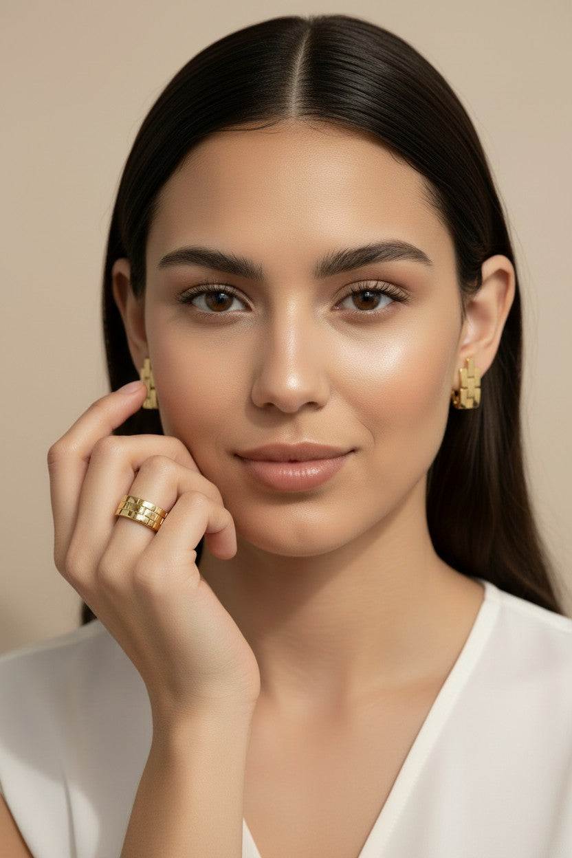 18k Gold Filled Watch Band Ring — Where Fine Watchmaking Meets the Hand That Wears It