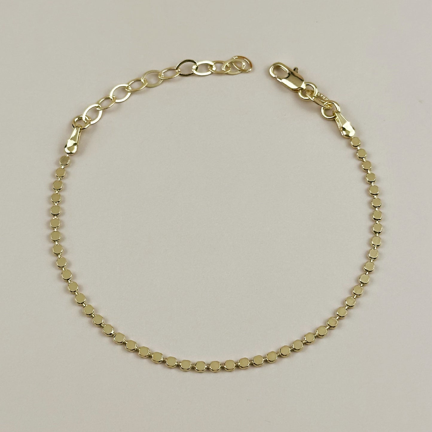 Delicate Dot Ball Bracelet - Minimalist Jewelry for Women