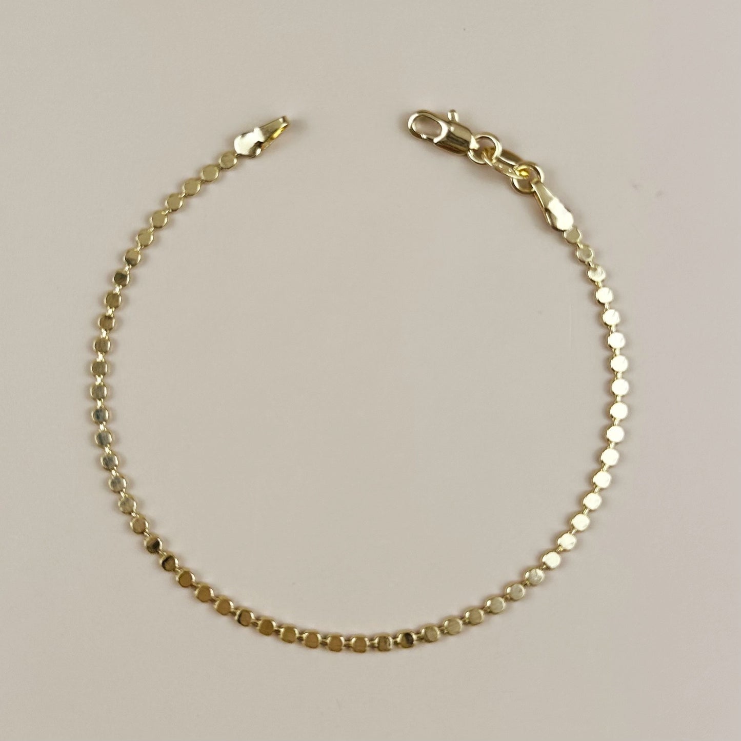 Delicate Dot Ball Bracelet - Minimalist Jewelry for Women