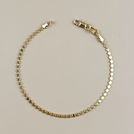 Delicate Dot Ball Bracelet - Minimalist Jewelry for Women