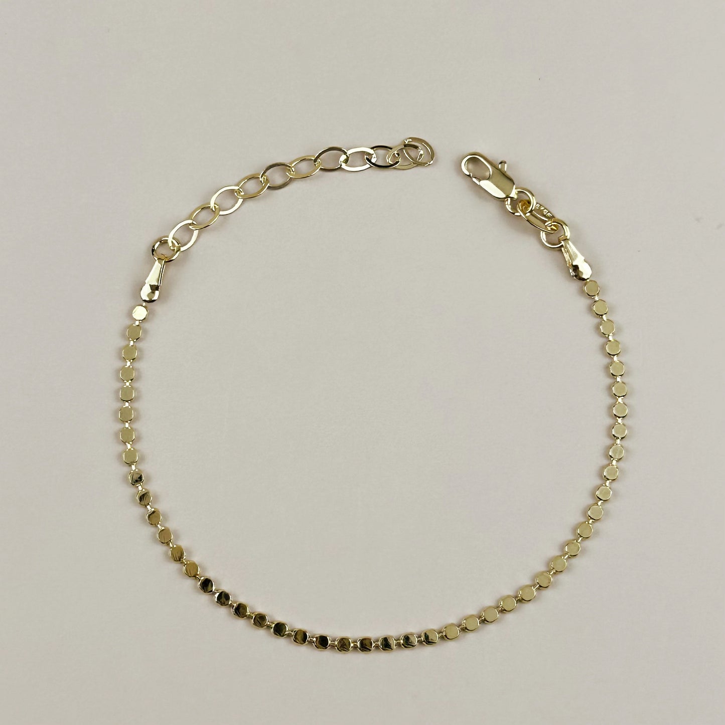 Delicate Dot Ball Bracelet - Minimalist Jewelry for Women