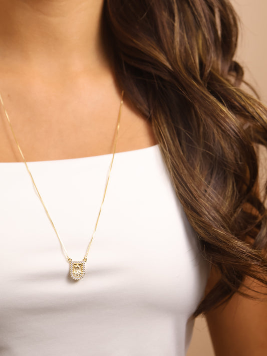 Scapular Necklace for Women - Sacred Heart &amp; Virgin Mary Religious Jewelry