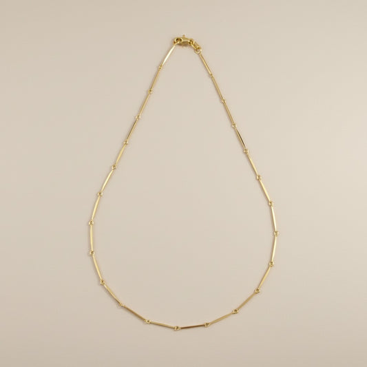 Delicate Curb Chain Necklace - Dainty Layering Jewelry for Women