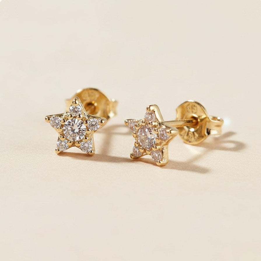 Mini CZ Star Stud